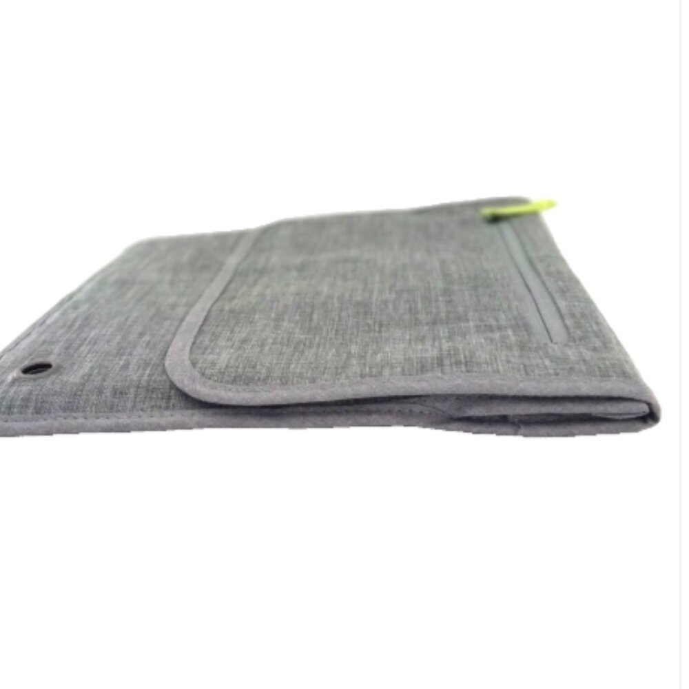 So Mine Travel Organizer Carry Case Ash Gray Lime Tablet Device Bag New NIP - Picture 6 of 12